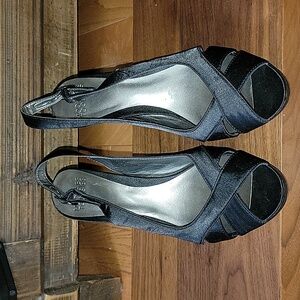 Mootsies Tootsies Satin Peep-toe Heels